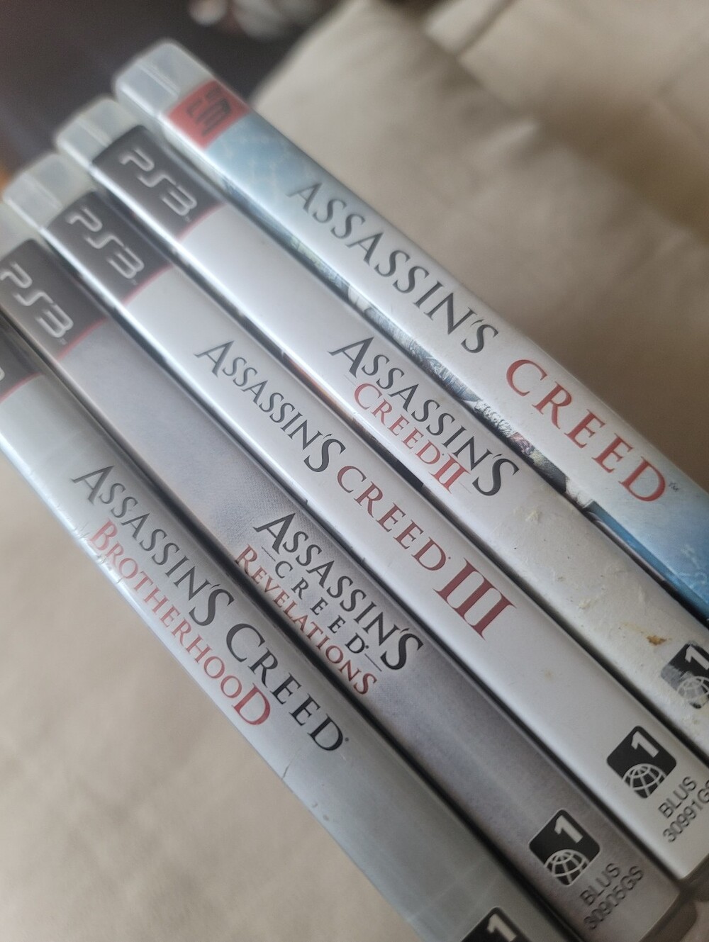 PS3 Assassin's Creed Games Bundle